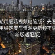 想长期用蘑菇视频电脑版？先看：长期使用稳定度与资源更新频率评估（新版适配版）