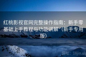 红桃影视官网完整操作指南：新手零基础上手教程与功能讲解（新手专用版）