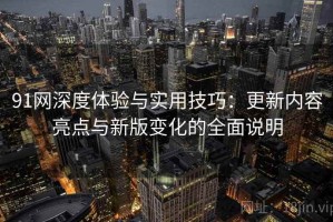 91网深度体验与实用技巧：更新内容亮点与新版变化的全面说明