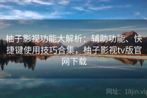 柚子影视功能大解析：辅助功能、快捷键使用技巧合集，柚子影视tv版官网下载