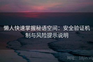 懒人快速掌握秘语空间：安全验证机制与风险提示说明