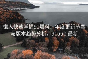 懒人快速掌握91爆料：年度更新节奏与版本趋势分析，91uub 最新