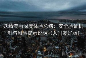 妖精漫画深度体验总结：安全验证机制与风险提示说明（入门友好版）