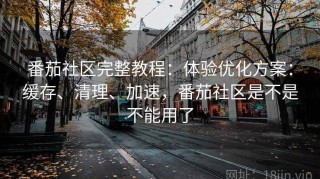 番茄社区完整教程：体验优化方案：缓存、清理、加速，番茄社区是不是不能用了