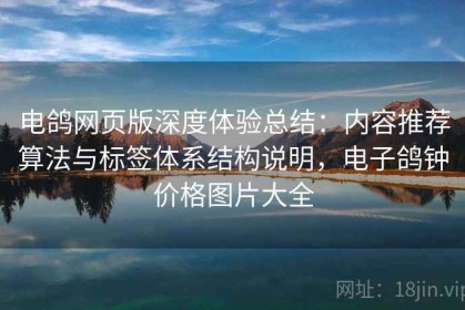 电鸽网页版深度体验总结：内容推荐算法与标签体系结构说明，电子鸽钟价格图片大全