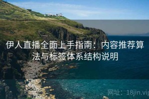 伊人直播全面上手指南：内容推荐算法与标签体系结构说明