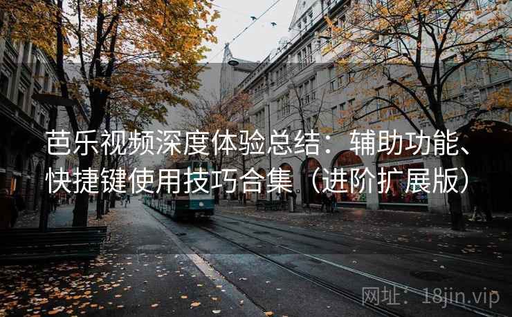 芭乐视频深度体验总结：辅助功能、快捷键使用技巧合集（进阶扩展版）