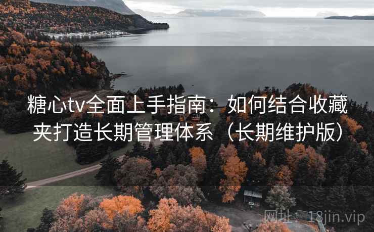 糖心tv全面上手指南：如何结合收藏夹打造长期管理体系（长期维护版）