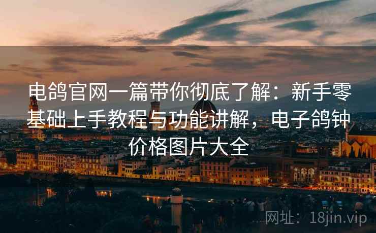 电鸽官网一篇带你彻底了解：新手零基础上手教程与功能讲解，电子鸽钟价格图片大全