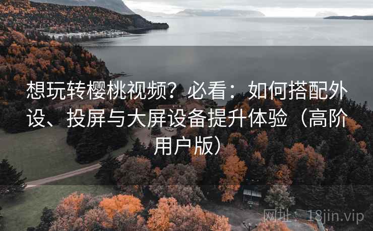 想玩转樱桃视频？必看：如何搭配外设、投屏与大屏设备提升体验（高阶用户版）